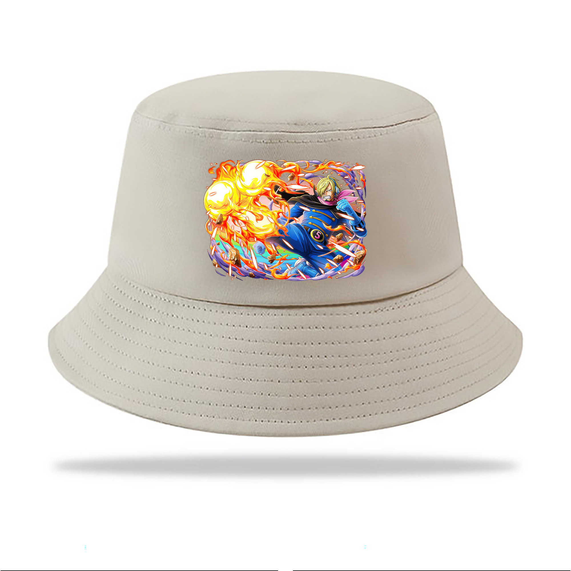 （画像用） ワンピース サンジ ONE PIECE Sanji アウトドア日除けバケットハット